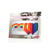 Pride Glitter Rainbows and Hearts Pasties for Confident Style Pasties